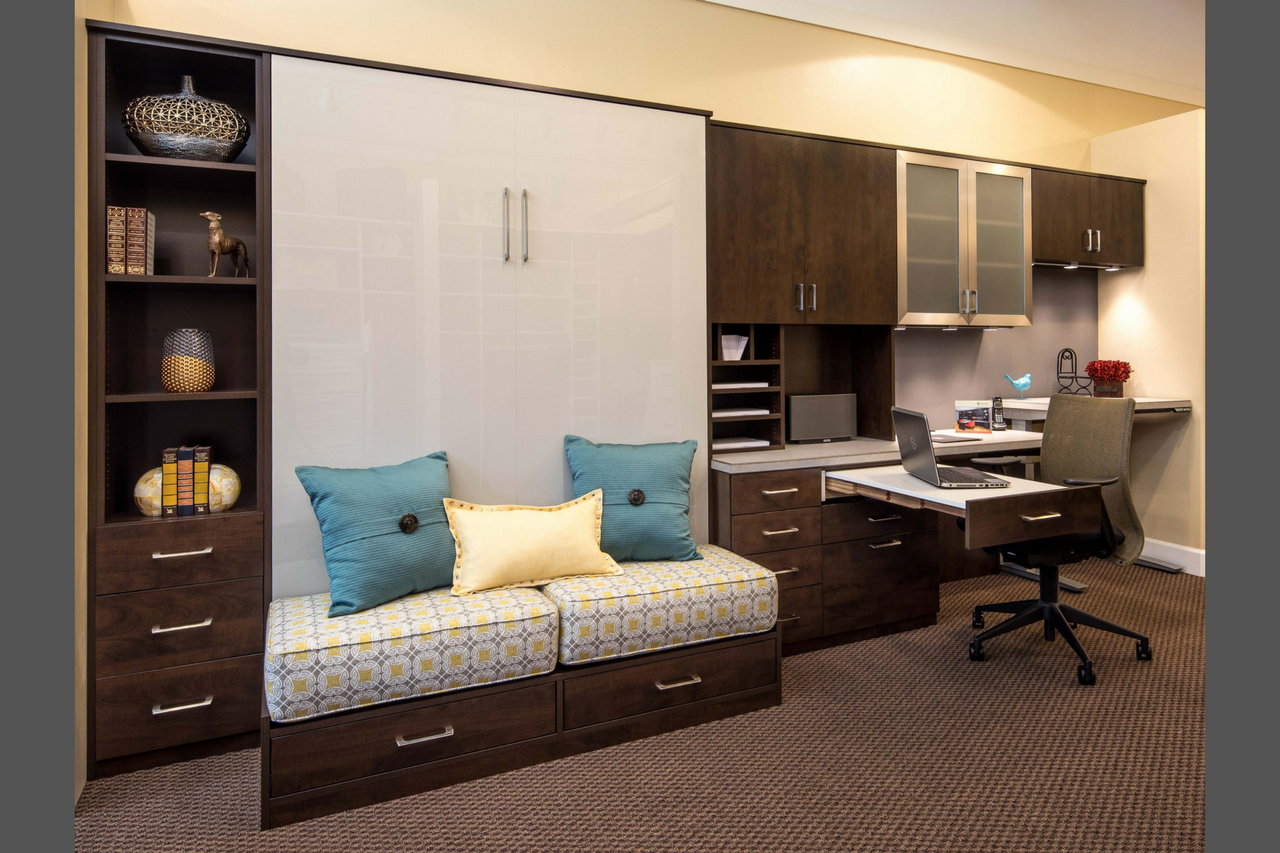 office with bed