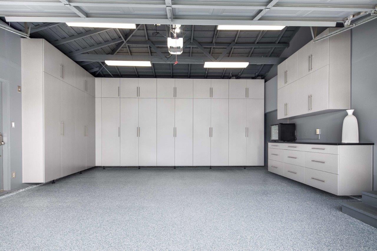Valet Custom High End Garage Cabinets Storage Solutions In