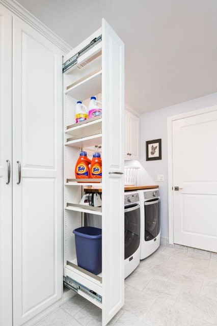 custom laundry room cabinets