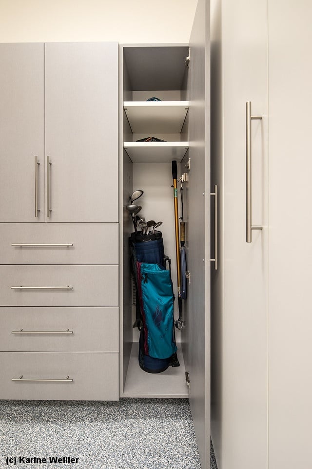 East Bay Residents Use Custom Garage Cabinets To Store Seasonal