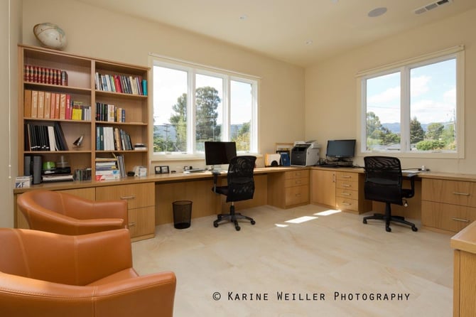An entire room dedicated to your home office might not be ideal for San Ramon business travelers.
