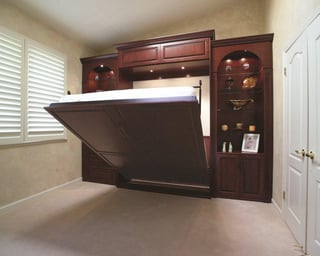 Vertical Tilt Wall Bed by Valet Custom Cabinets & Closets