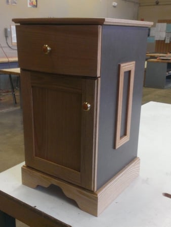 Cabinet made by student
