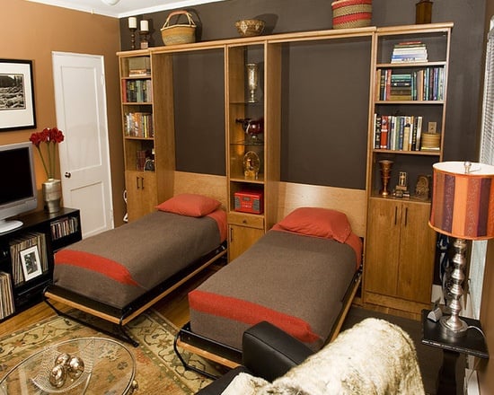 Double twin on sale murphy bed