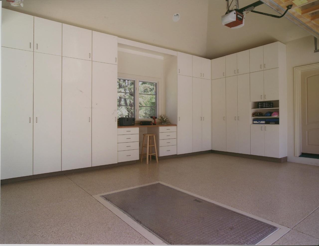 Garages Garage Cabinets White Melamine